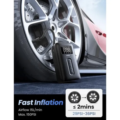 UGREEN 15951 Portable Tire Inflator