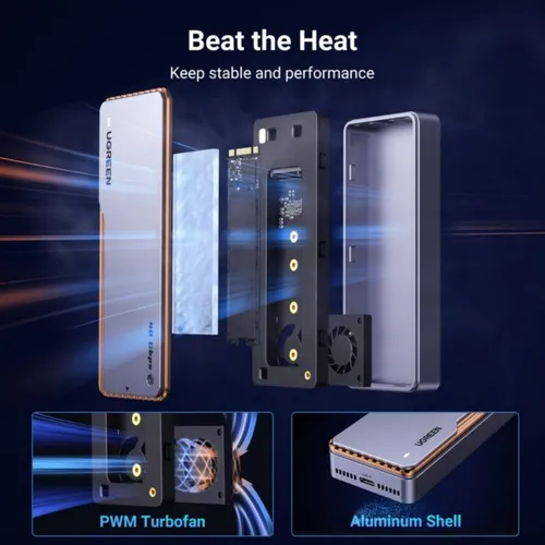 UGREEN 15976 USB4 M.2 NVME SSD Enclosure