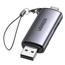UGREEN 2 in 1 USB Type C to USB 3.0 Micro SD/TF Card Reader - 50706