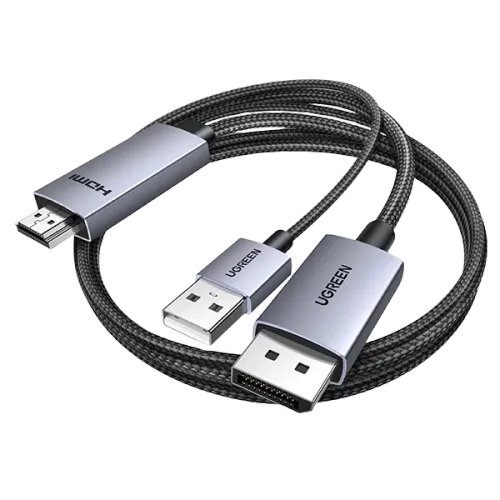 UGREEN 2 Meter 4K 60Hz HDMI to DP Cable- HD169 – 55329