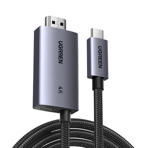 UGREEN 2 Meter 4K Type-C to HDMI with PD Port Cable – CM675 – 55330