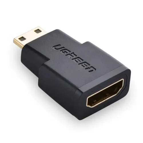 Ugreen 20101 Mini HDMI Male to HDMI Female Adapter (Black)