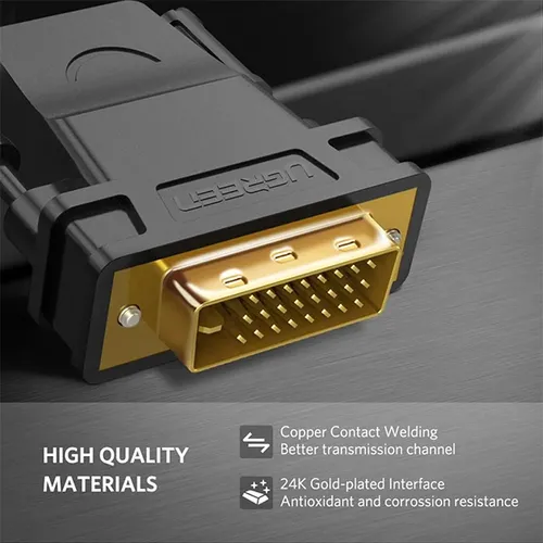 UGREEN 20124 HDMI Female to DVI-D 24+1 Male Adapter