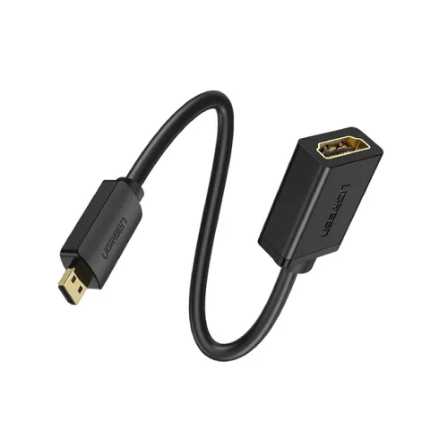 UGreen 20134 Micro HDMI Male to HDMI Female Cable - 22CM