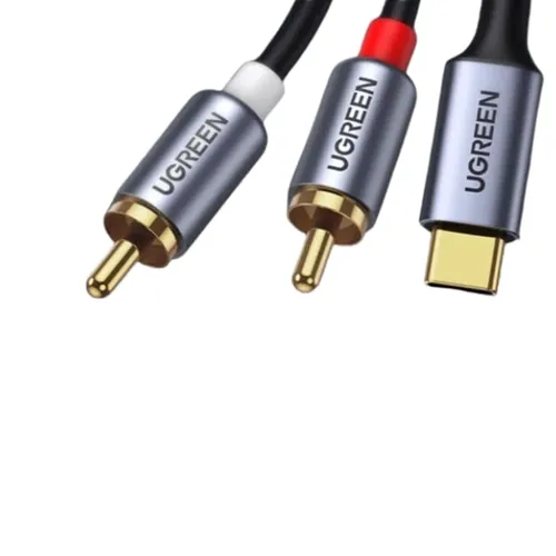 UGREEN 20193 USB-C to 2 RCA Male Stereo Audio Cable