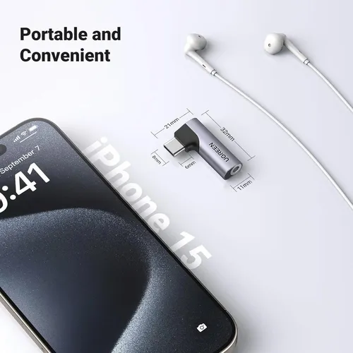 UGREEN 20194 Type-C to 3.5mm Female Adapter