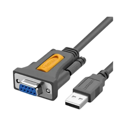 UGREEN 20201 RS-232 1.5M USB to DB9 Adapter Cable
