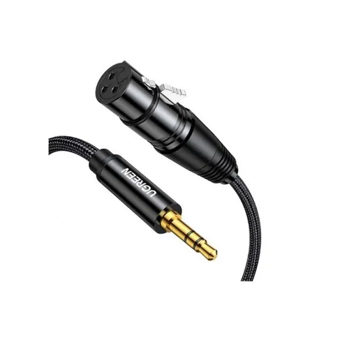UGREEN 20244 2M 3.5mm Three-Pole Male To XLR Female Audio Cable1