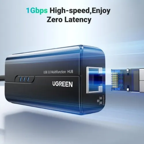 UGREEN 20265 USB 3.0 Hub Ethernet Adapter