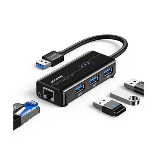 UGREEN 20265 USB 3.0 Hub Ethernet Adapter
