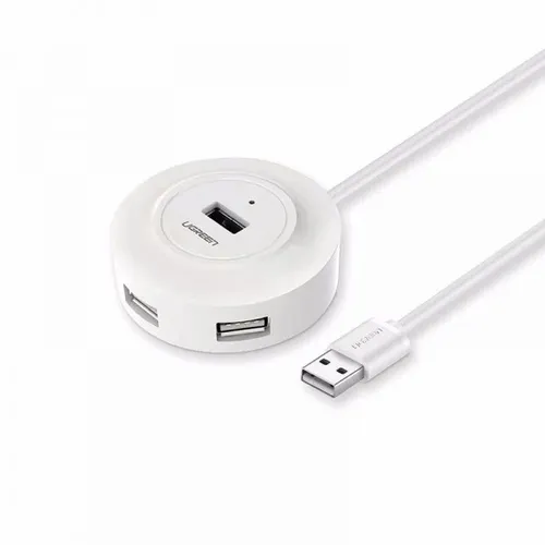 Ugreen 20270 USB 2.0 4-Port Hub White