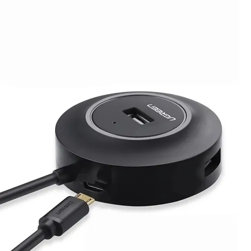 UGREEN 20277 USB 2.0 4-Port Hub 480Mbps Data Transfer Adapter