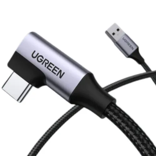 UGREEN 20299 USB-A to USB-C 90° Fast Charging 1M Cable