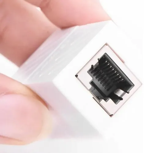 UGREEN 20311 Ethernet 1PC RJ45 Network Keystone Jack In Line Coupler Female To Female