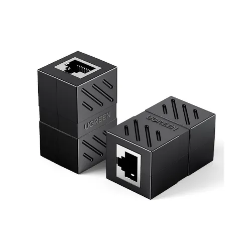 UGREEN 20390 Ethernet RJ45 Network Keystone Jack In Line Coupler Female To Female