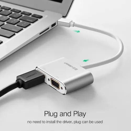 UGREEN 20421 Mini DP to HDMI + VGA Converter