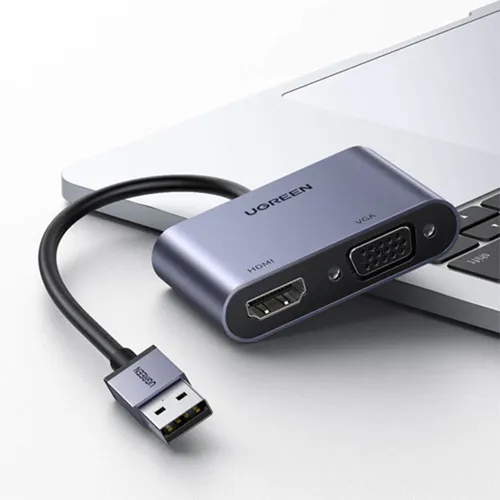 UGREEN 20518 USB 3.0 to HDMI and VGA Converter
