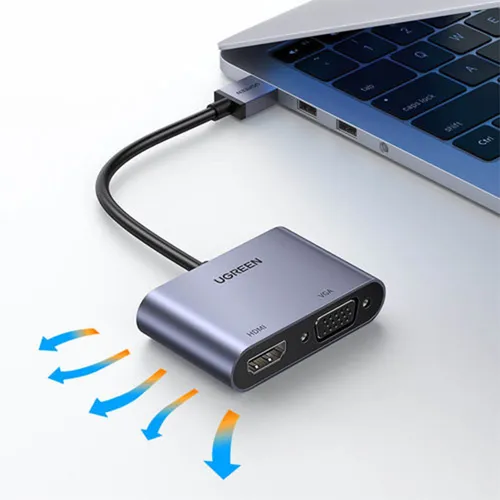 UGREEN 20518 USB 3.0 to HDMI and VGA Converter