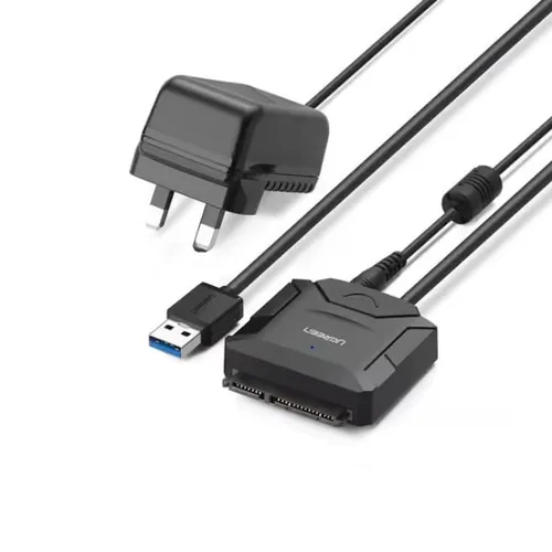 UGREEN 20611 USB 3.0 to SATA Hard Drive Adapter for 2.5” & 3.5” HDD SSD