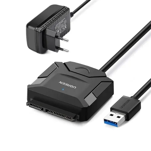 UGREEN 20611 USB 3.0 to SATA Hard Drive Adapter for 2.5” & 3.5” HDD SSD