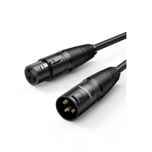 UGREEN 20708 Cannon Male To Female Microphone Extension 1M Audio Cable
