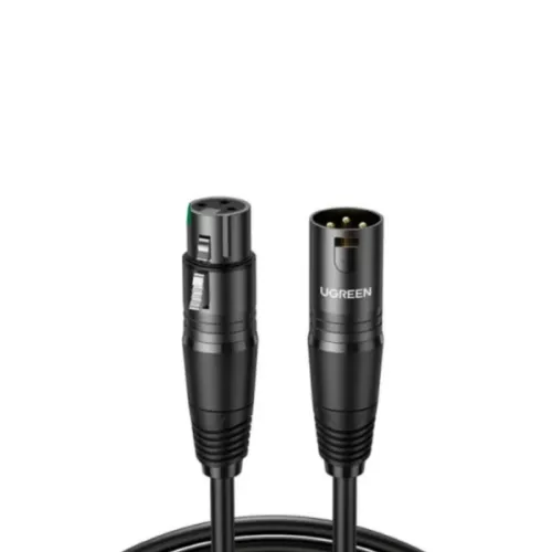 UGREEN 20708 Cannon Male to Female Microphone Extension Audio Cable 1M