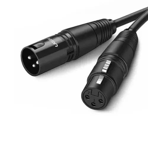 UGREEN 20708 Cannon Male to Female Microphone Extension Audio Cable 1M