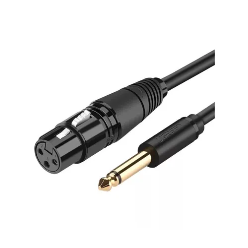 UGREEN 20721 6.35mm to Cannon Female Microphone 5M Audio Cable