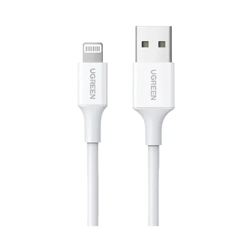 UGREEN 20728 MFI Certified USB to Lightning Nickel Platted 1M Cable
