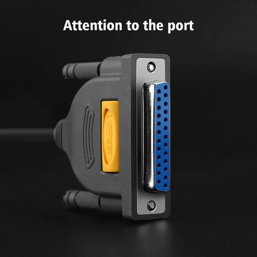 UGREEN 20793 USB 2.0 to DB25 Parallel Cable