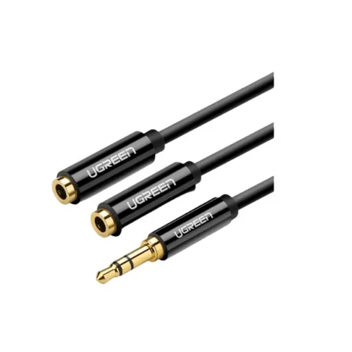 UGREEN 20816 3.5mm Male To 2 Female Audio Cable