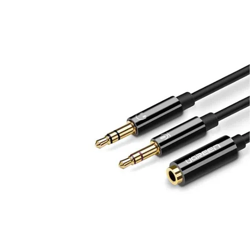 UGREEN 20898 3.5MM Female to Male Audio ABS Case Cable