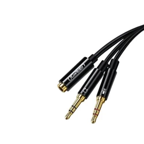 Ugreen 20898 3.5MM Female to Male Audio ABS Case Cable