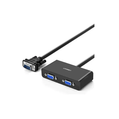 UGREEN 20918 - 1 VGA Male To 2 Female Video Splitter Cable
