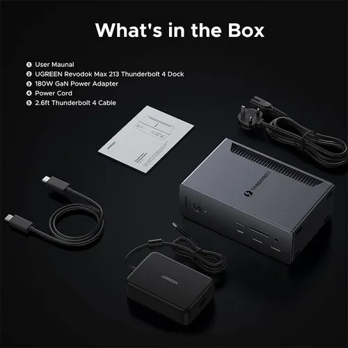 UGREEN 25054 Revodok Max 13-in-1 90W Thunderbolt 4 Docking Station