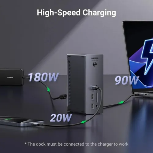UGREEN 25054 UK Revodok Max 13-in-1 90W Thunderbolt 4 Docking Station