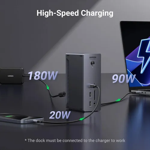 UGREEN 25054UK Revodok Max 13-in-1 Thunderbolt 4 8K Docking Station UK