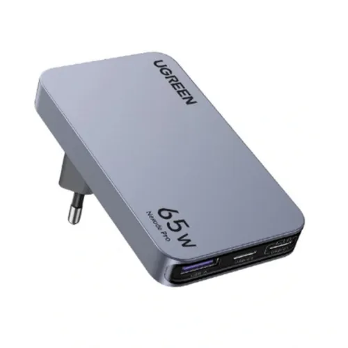 UGREEN 25356 Nexode Pro 65W 3-Port GaN Ultra-Slim Fast Charger