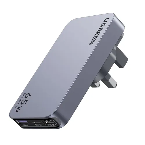UGREEN 25356 Nexode Pro 65W 3-Port GaN Ultra-Slim Iphone Charger