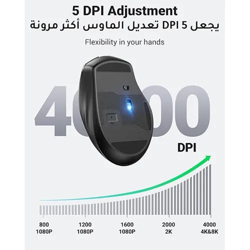 UGREEN 25753 Ergonomic Wireless Mouse