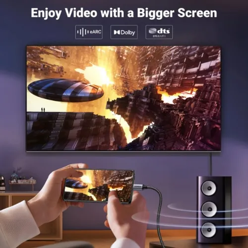 UGREEN 25839 Type-C to DisplayPort 8K 3M Cable