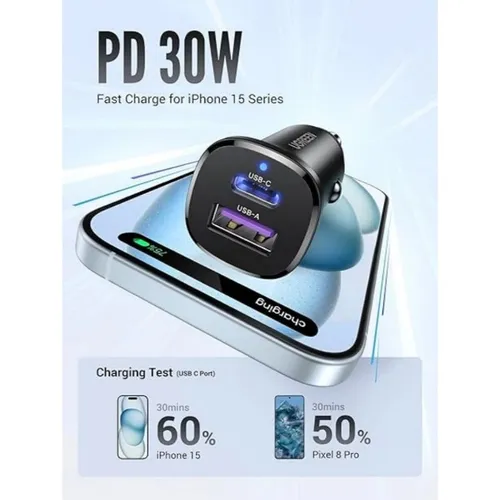 UGREEN 25845 30W 2-Port Fast Charger
