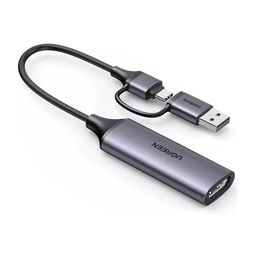 UGREEN 25854 4K HDMI to USB-A/USB-C Video Capture Card