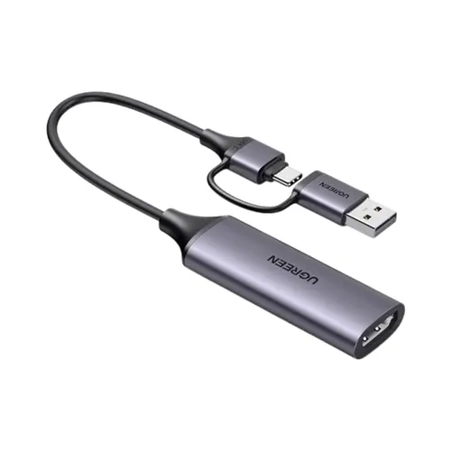 UGREEN 25854 HD USB/Type-C 1080p 60Hz Video Capture Card