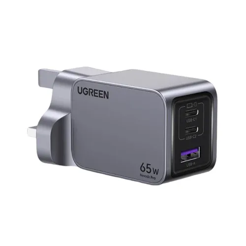 UGREEN 25872 GaN Nexode Pro 65W 3 Port Fast Charger
