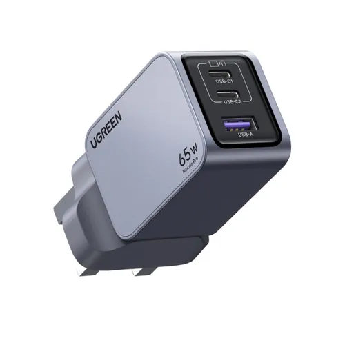 UGREEN 25872 Nexode Pro X755 65W PD GaN Fast Charger (2C1A) with 100W USB-C to USB-C Cable