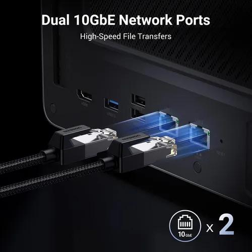 UGREEN 25897B NASync DXP6800 Plus6 Bay NAS with 196TB Max Support Storage