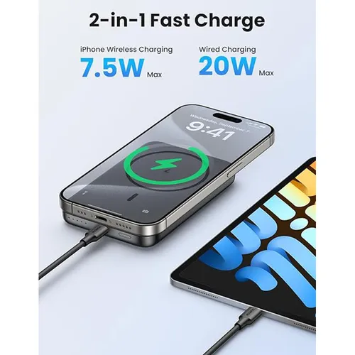 UGREEN 25919 20W Magnetic Wireless 10000mAh Power Bank