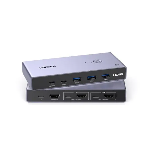 UGREEN 25961 HDMI KVM Switch 2 In 1 Out