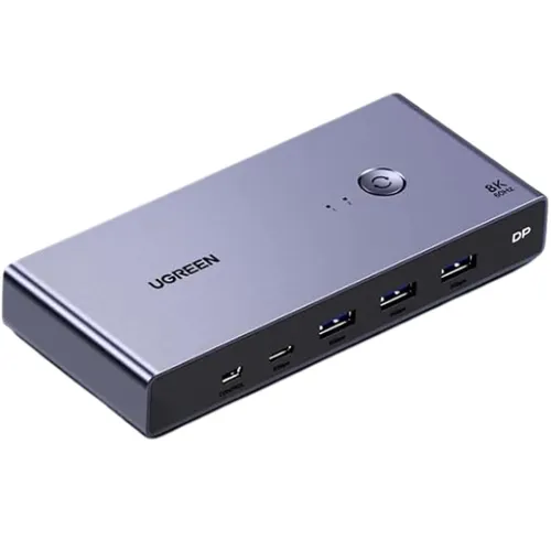 UGREEN 25962 DisplayPort 2-In-1 Switch